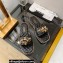 Chanel Chain Around Lambskin and Jewelry Flat Mules Black 2022