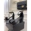 Chanel CC Logo and Bow Sandals Black 2022