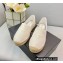 Prada Linen Logo Embroidered Espadrilles White 2022