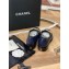 Chanel Chain Lambskin and Jewelry Loafers G38922 Navy Blue 2022