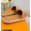 Louis Vuitton Perforated Calf Leather Starboard Flat Espadrilles Slippers Nude 2022