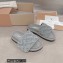 Louis Vuitton Pool Pillow Comfort Mules Monogram-embossed Technical Textile Gray 2022