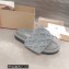 Louis Vuitton Pool Pillow Comfort Mules Monogram-embossed Technical Textile Gray 2022