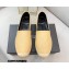 Saint Laurent Monogram Embroidered Espadrilles in Lambskin Beige 2022