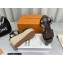 Louis Vuitton Monogram Canvas Starboard Wedge Espadrilles Sandals Brown 2022