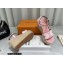 Louis Vuitton Perforated Calf Leather Starboard Wedge Espadrilles Sandals Pink 2022
