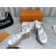 Louis Vuitton Perforated Calf Leather Starboard Wedge Espadrilles Sandals White 2022