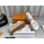 Louis Vuitton Perforated Calf Leather Starboard Wedge Espadrilles Sandals White 2022