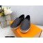 Louis Vuitton Perforated Calf Leather Starboard Flat Espadrilles Black 2022
