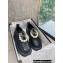 Chanel Pearl and Chain Loafers Black 2022