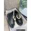 Chanel Pearl and Chain Loafers Black 2022