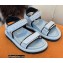 Louis Vuitton Pool Pillow Flat Comfort Sandals Light Blue 2022