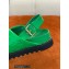 Louis Vuitton Paseo Flat Comfort Sandals Monogram-embossed Green 2022