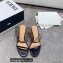 Loewe Nail polish sandals Black/Red 2022