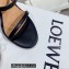 Loewe Nail polish sandals Black/Red 2022