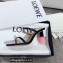 Loewe Nail polish sandals Black/Pink 2022