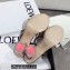Loewe Nail polish sandals Black/Pink 2022
