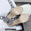 Loewe Nail polish sandals Black/Silver 2022