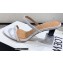 Loewe Nail polish sandals White/Silver 2022