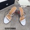 Loewe Nail polish sandals White/Pink 2022