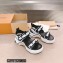 Louis Vuitton LV Archlight Flat Sandals Satin Polka Dots White 2022