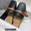 Loewe Gate flat mules in calfskin Black/Tan 2022