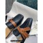 Loewe Gate flat mules in calfskin Black/Tan 2022