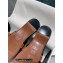 Loewe Gate flat mules in calfskin Black/Tan 2022