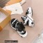 Louis Vuitton LV Archlight Flat Sandals Satin Polka Dots White 2022