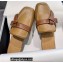 Loewe Gate flat mules in calfskin Brown/Tan 2022