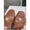 Loewe Gate flat mules in calfskin Brown 2022