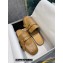 Loewe Gate flat mules in calfskin Brown 2022