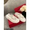Roger Vivier Viv' Winter Puffy Strass Buckle Sandals White 2022