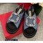 Roger Vivier Viv' Winter Puffy Strass Buckle Sandals Blue 2022