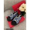 Roger Vivier Viv' Winter Puffy Strass Buckle Sandals Blue 2022