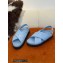 Louis Vuitton Paseo Flat Comfort Sandals Monogram-embossed Blue 2022