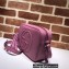 Gucci Soho Small Leather Disco Bag 308364 Pink