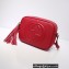 Gucci Soho Small Leather Disco Bag 308364 Red