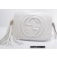 Gucci Soho Small Leather Disco Bag 308364 White