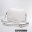 Gucci Soho Small Leather Disco Bag 308364 White