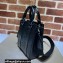 Gucci GG embossed mini tote bag 696010 Black 2022