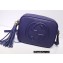Gucci Soho Small Leather Disco Bag 308364 Royal Blue
