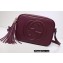 Gucci Soho Small Leather Disco Bag 308364 Burgundy