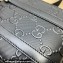Gucci GG embossed mini tote bag 696010 Black 2022