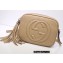 Gucci Soho Small Leather Disco Bag 308364 Beige