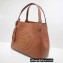 Gucci Soho Tassel Leather Shoulder Bag 282309 Brown