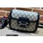 Gucci Horsebit 1955 GG mini bag 658574 Blue 2022
