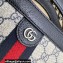 Gucci Ophidia small tote Bag with Web 693724 Blue 2022