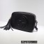 Gucci Soho Small Leather Disco Bag 308364 Black