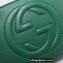 Gucci Soho Small Leather Disco Bag 308364 Green